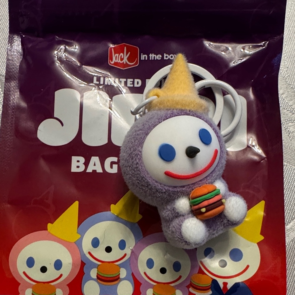 Purple Jiji Bag Charm
